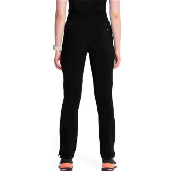 Women's Scrub Pant Mid Rise Tapered Leg Pull-on Bottom - Picture 2 of 7